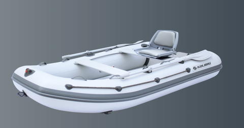 כסא דייגים מתקפל לסירה מרופד מפלסטיק חזק Folding Boat Seat KOLIBRI