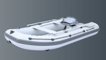 כסא דייגים מתקפל לסירה מרופד מפלסטיק חזק Folding Boat Seat KOLIBRI