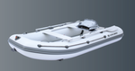 כסא דייגים מתקפל לסירה מרופד מפלסטיק חזק Folding Boat Seat KOLIBRI
