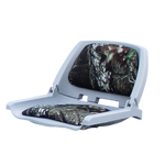 כסא דייגים מתקפל לסירה מרופד מפלסטיק חזק Folding Boat Seat KOLIBRI