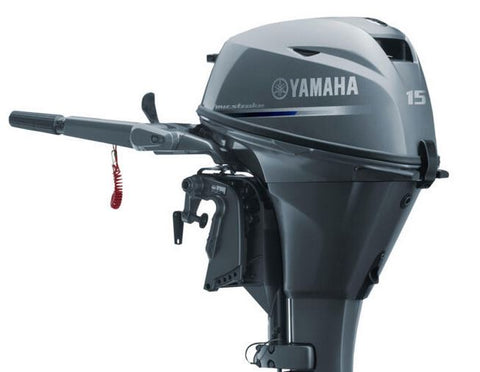 מנוע ימי לסירה זודיאק 15 כ"ס חזק במיוחד ימאה Yamaha F15CMHL- F15HP Long Shaft