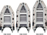 סירת גומי דגם זודיאק ל 5 אנשים באורך 360 ס"מ דגם KOLIBRI KM-360D - תרמיל