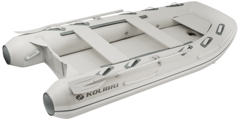 סירת גומי מתנפחת קוליברי עם AIR DECK  באורך 360 ס"מ דגם KOLIBRI KM-360DXL